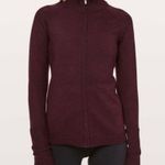 Lululemon  Wool Time to Thrive Merino Wool Dark Adobe Pullover Top Size 8 $128 Photo 1