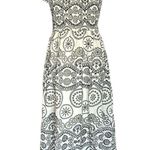 Sunday Up Eyelet Embroidered Dress Size L Photo 0