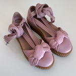 Puma x Fenty Bow Creeper Sandal in Silver Pink Size 7.5 Photo 0