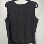 Pendleton Vintage  Women’s Black Sleeveless Top Dotted 14 Tall Photo 0
