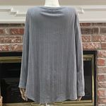 Simply Vera, Vera Wang Simply Vera Vera Wang long sleeved oversized ribbed grey long sleeve top /S /EUC Photo 3