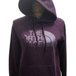 The North Face  Womens Pullover Hoodie XS Purple Logo Drawstring Casual‎ Active Photo 0
