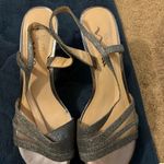 Touch of Nina  silver heels 7.5 Photo 2