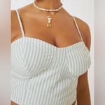 Anthropologie Bustier Coastal Striped Crop Top Photo 2