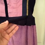 Handmade New  Woman’s Lavender Silk Dress Top&Skirt, Sz S/M Photo 3