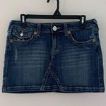 Vigoss vintage “” jeans mini denim skirt size 29 Photo 0