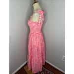Tuckernuck Pomander Place Electric Pink Gingham Nellie Dress Small Photo 2