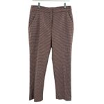 Veronica Beard  Gemini Check Crop Pants Sz 8 Photo 4