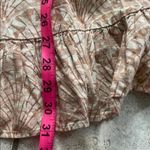 Madewell Linen-Blend Lucie Smocked Tank Mini Dress Painted Seashells Tawny Sand Photo 13