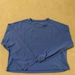 Aerie  Blue Dream Jersey Long Sleeve Top in M Photo 6