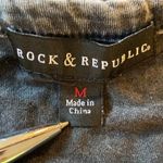 Rock & Republic Women’s Black Acid Wash Tank Top Photo 3