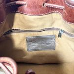 Timberland Vintage Suede Leather Bucket Bag | Crossbody Drawstring | EUC Photo 10