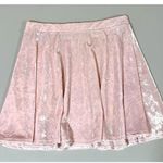 Pastel Pink Velvet Mini Skirt Size M 🎀✨ Size M Photo 1