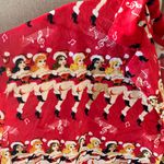 Holiday Time  Cozy Red and White sleep top 2x Photo 7