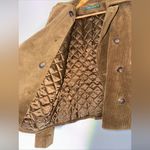 Ralph Lauren Lauren  Brown Corduroy Double Busted Western Blazer Jacket‎ Small Photo 9