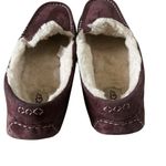 UGG  Ansley women’s purple Moccasin Slip-Ons with Sheepskin Lining size 10 Photo 2