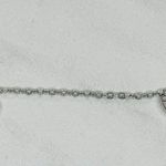 Dainty Butterfly 2 Piece Chain Link Belt Size XS Small S ✨ Silver Photo 4