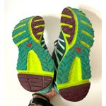 Salomon Soloman X Mission Trail Running Hiking Walking Sneakers Blue Green Size 9.5 Photo 4