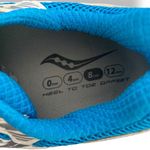 Saucony  Ride 5 Running Shoe Athletic Sneaker White Turquoise Accent Shoes Size 7 Photo 4