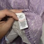 MINKPINK Lavender Lace A-Line Dress Size Small Photo 4