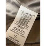 BlankNYC Beige Tan 100% Leather Suede Long Sleeve Zip Up Biker Moto Jacket Sz S Photo 5