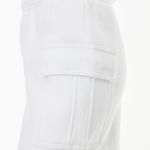 Aritzia  Cargo Fleece Cozy Mega White Shorts  Photo 1