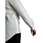 Chelsea & Theodore White Long Sleeve Button Down Shirt Career Office Work Casual Photo 8