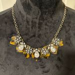 Loft  Tortoise Shell and Rhinestone Necklace Photo 0