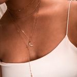 Free People Moon And Star Necklace  Photo 0