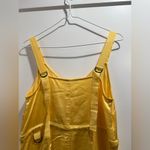 Love The Label Anthropologie Sleeveless Utility Dress Yellow Size XS Photo 10
