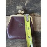 Etienne Aigner Vintage 60s  Small Leather Kisslock Coin Purse ITALY Photo 3