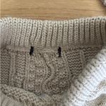 EGO  Sweater Set Cable Knit Shorts and Cardigan Size S Tan Photo 1