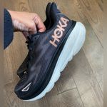 Hoka  Clifton 9 Black Rose Gold Shoes Women’s Size 8 Photo 3