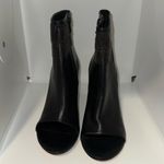 Bernardo Honour Ankle Boot w Metal Fringe Black Leather Bootie Women’s 7.5 Photo 2