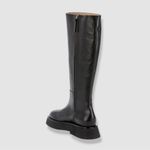 $810 Wandler Women's Black Rosa Leather Knee High Boot Shoes Size 37 Photo 2