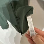 Alo Yoga Dark Cactus Green Ribbed Stardust Jacket Sz M Photo 4