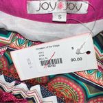 Joy Joy Monkee's of the Village-Tasseled Bell Sleeve Geometric Print Dress-Sz S Photo 11