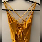 Windsor gold strapped dress Photo 4