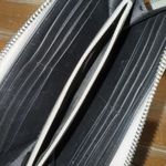 Kate Spade Staci Continental Zip Around Color Block Leather Wallet Nimbus Gray Photo 3