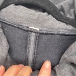 Lululemon Grey Funnel Neck Long Sleeve Hoodie Sweatshirt Women 2 Casual Athletic Photo 6