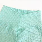 Booty By Brabants Chrome High Waisted Tik Tok Leggings: Seafoam Tiffany Green Photo 3