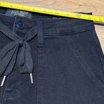 Judy Blue Women's Black High Waisted Double Roll Cuff Jogger Jeans 3/26 Comfy Photo 5