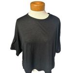 Old Navy  Active Womens Black Medium T-Shirt Short Sleeve Stretch Photo 0