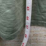 Mate the Label Organic Cotton T-Shirt Maxi Dress Size S Green Side Slits Photo 1