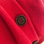 Madewell Wallace Cardigan Knit Jacket Sweater Red Womens XS Academia Preppy Photo 6