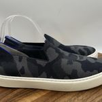 Rothy's The Original Slip On‎ Sneakers Low Top Black Gray Camo Women's 9.5 Photo 0