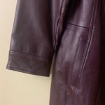 Denim & Co . Women's Leather Jacket - Dark Brown Photo 1