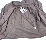 Mystree NWT Faux Suede Soft Moto Jacket Women’s Size Small Neutral Brown Photo 10