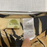 Islander 2X Black Beige Floral Tunic Blouse Top Hawaiian Photo 1