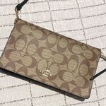 Coach  Signature Canvas Crossbody Purse Photo 1